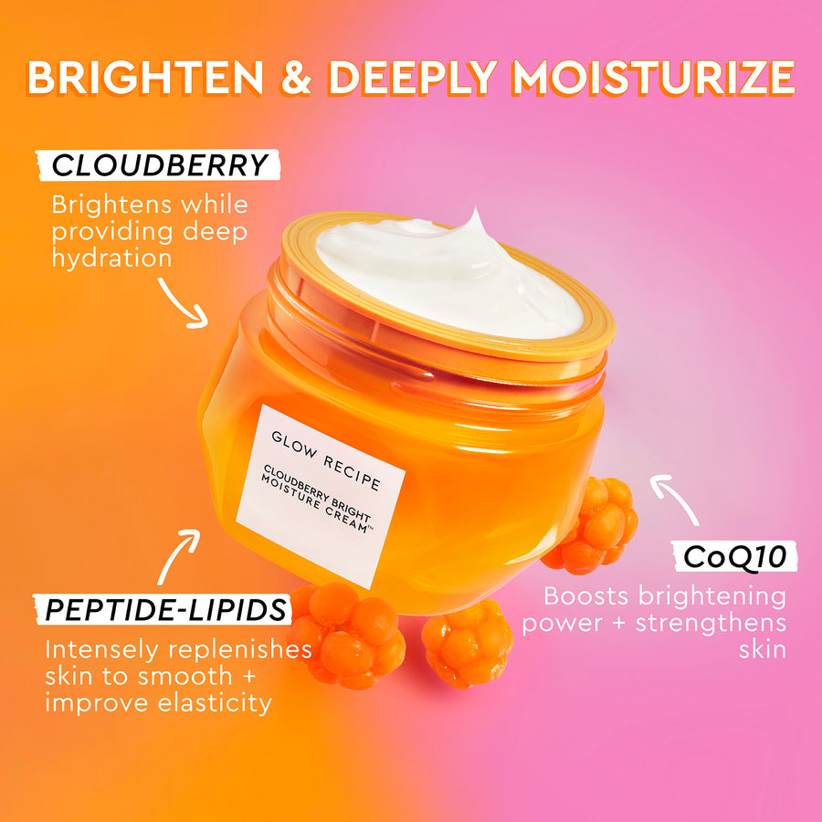 nachfüllbare feuchtigkeitscreme „cloudberry bright