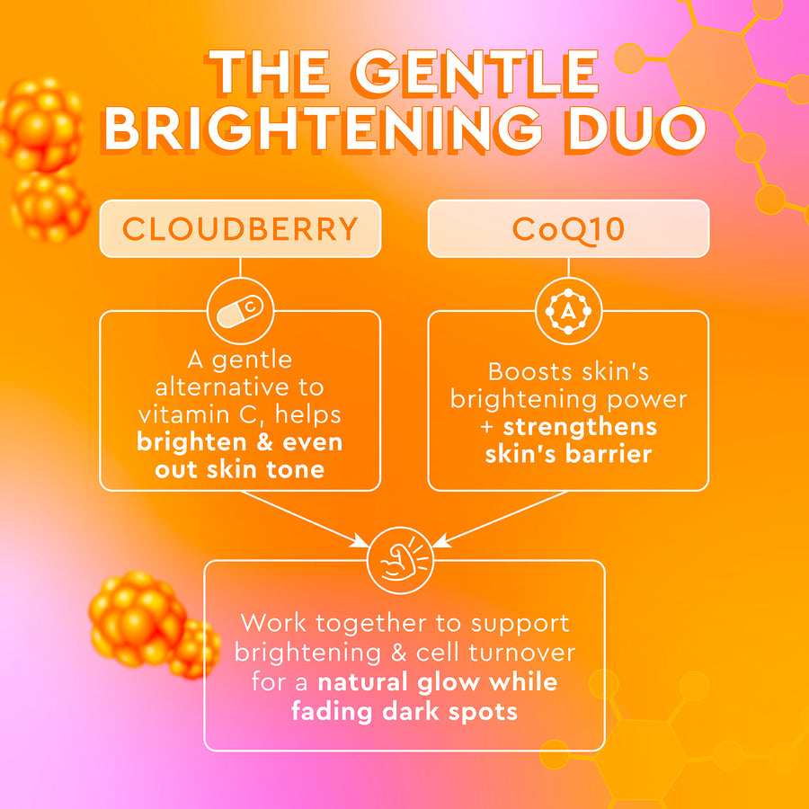 nachfüllbare feuchtigkeitscreme „cloudberry bright