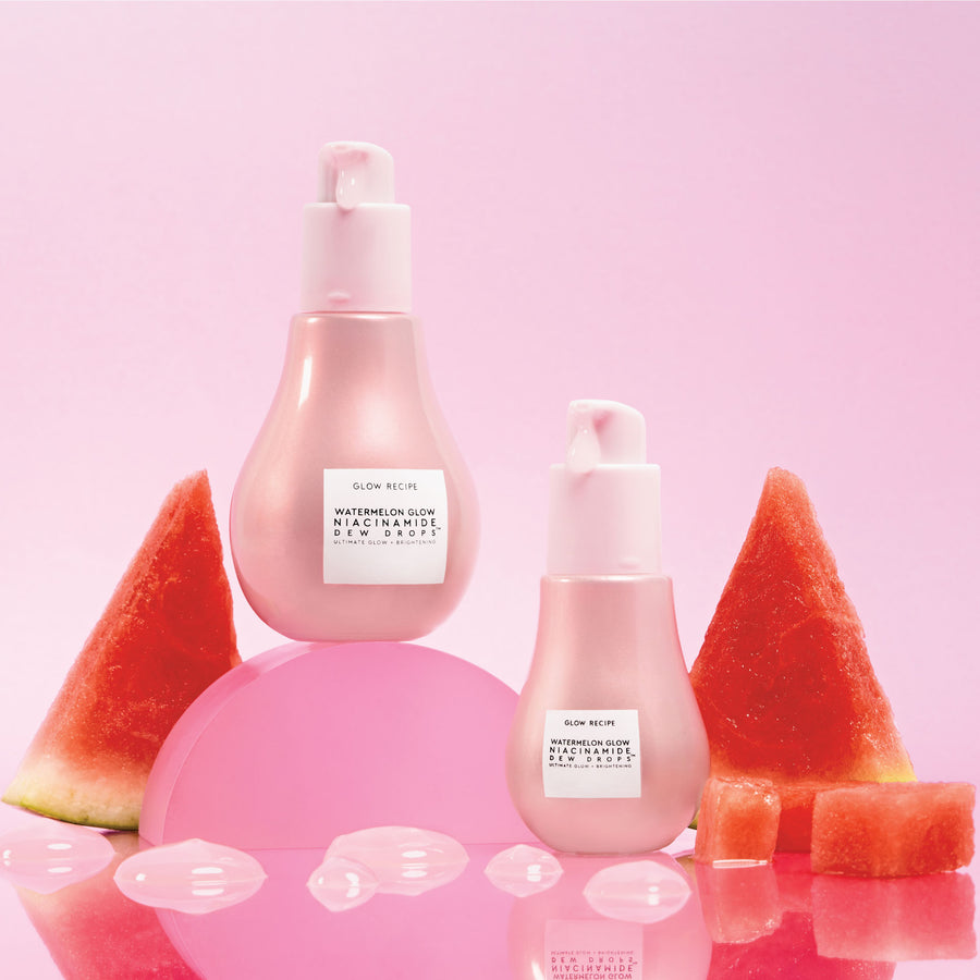 mini watermelon glow niacinamide dew drops